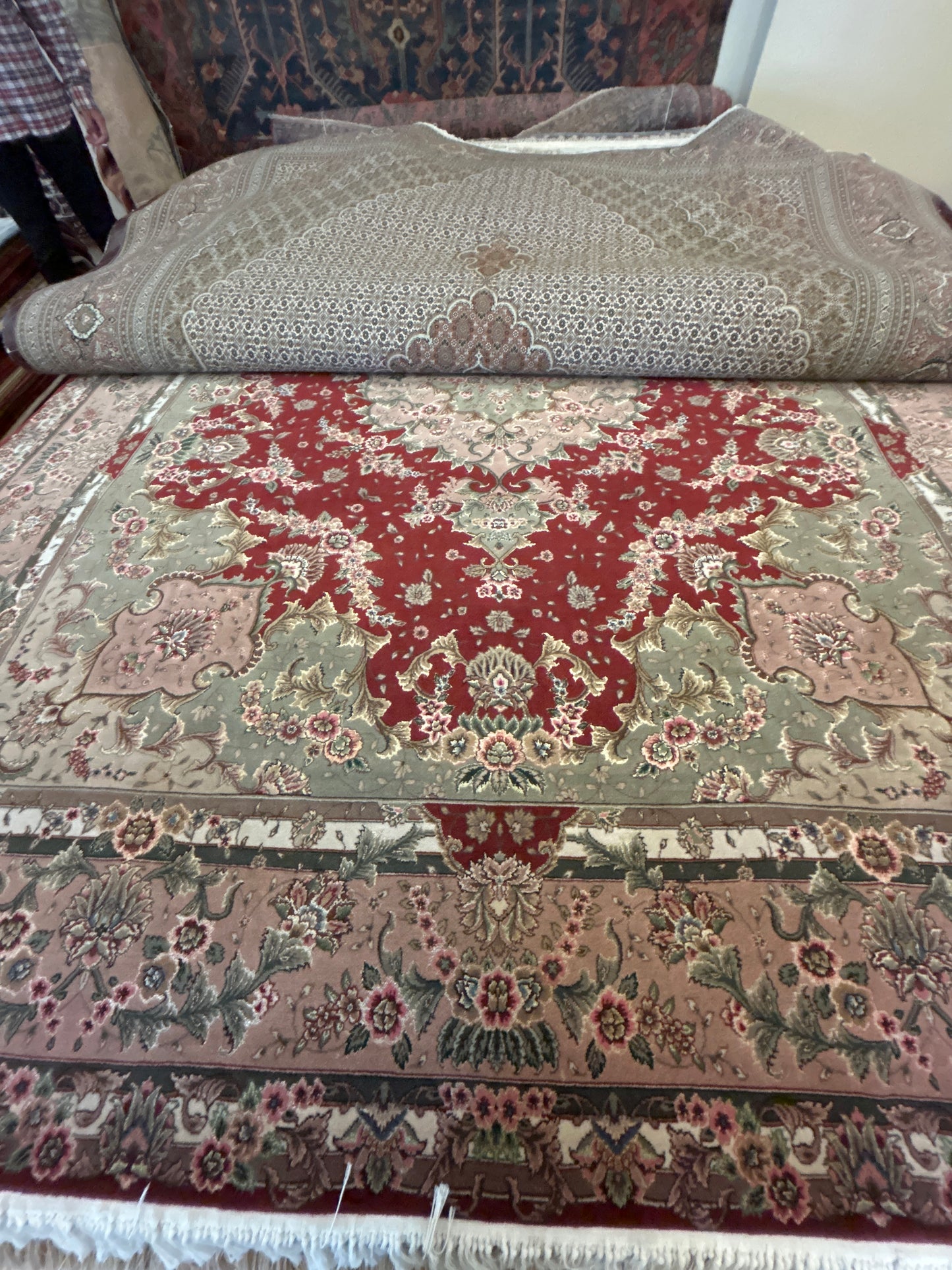 Sino Tabriz W/silk - 7.11x10.0 - E3360