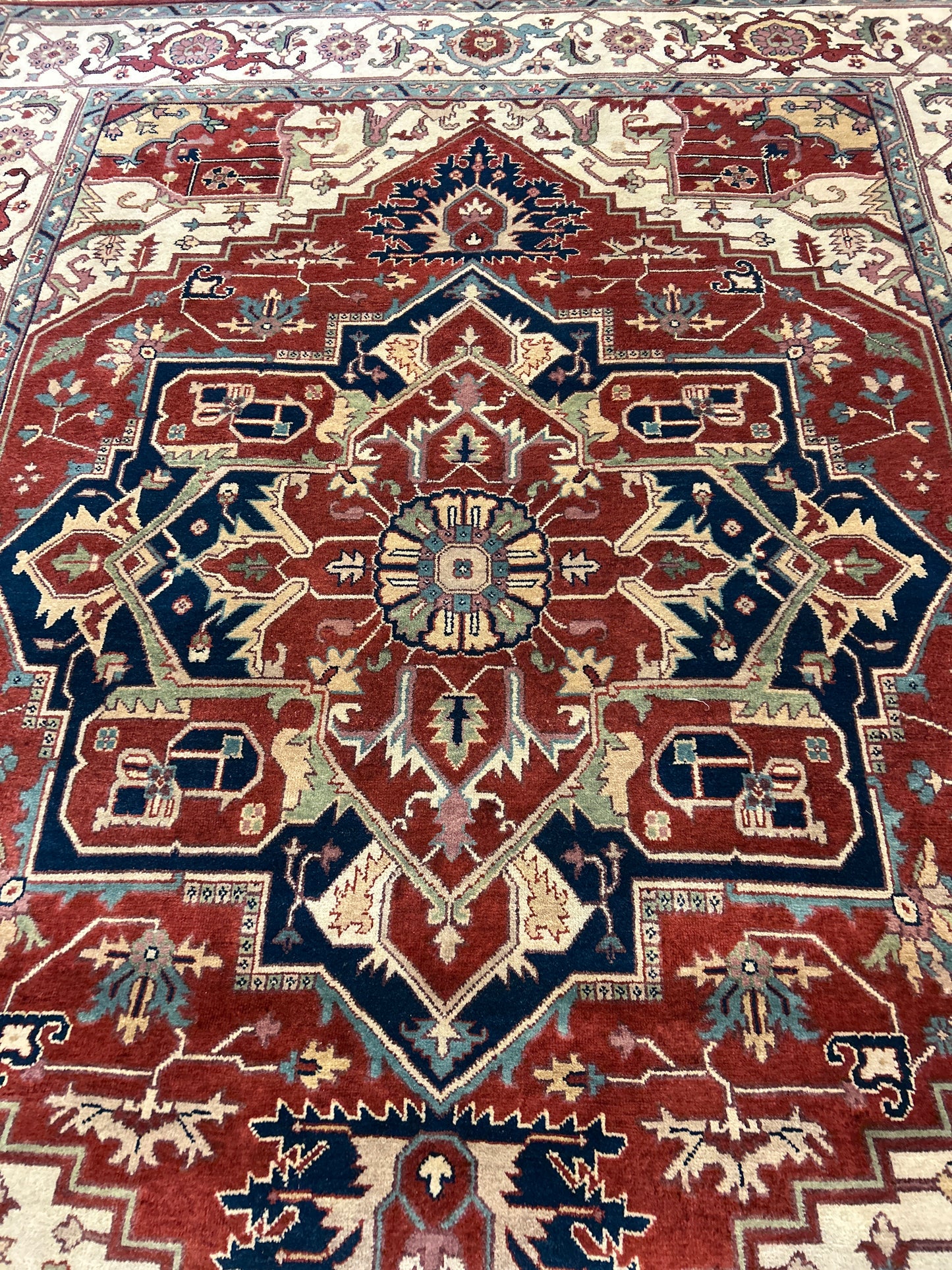 Indian Heriz - 8.11x11.11 - VPL971