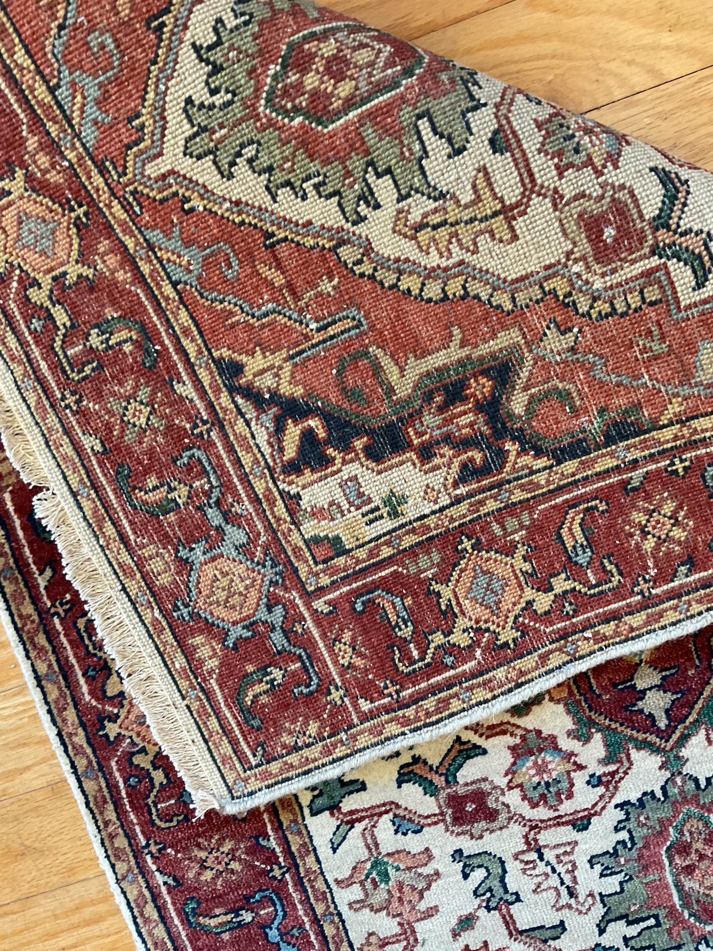 Indian Heriz Serapi - 2.7x11.10 - 40514