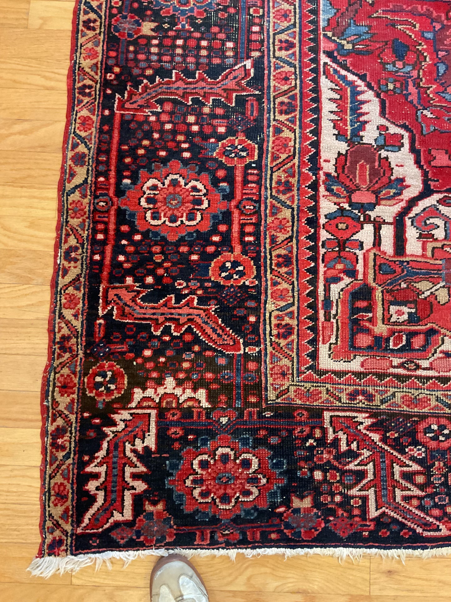 Persian Heriz - 9.7x13.2 - 23179