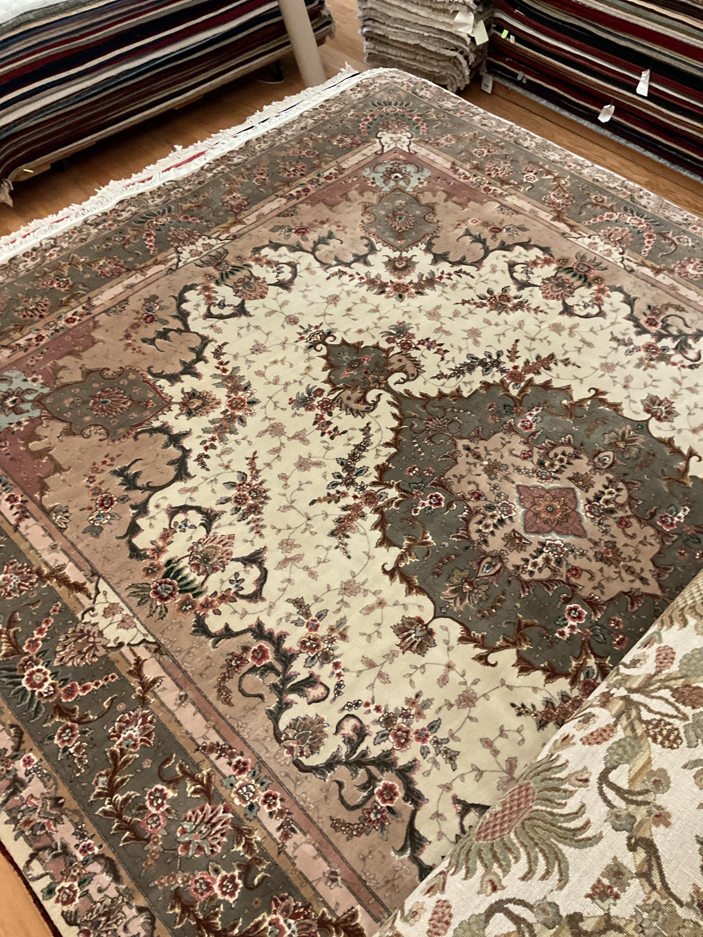 Sino Tabriz W/silk - 8.10x12.0 - 177954