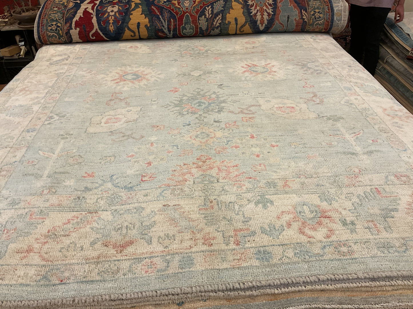 Afghan Oushak - 8.3x9.7 - 731167