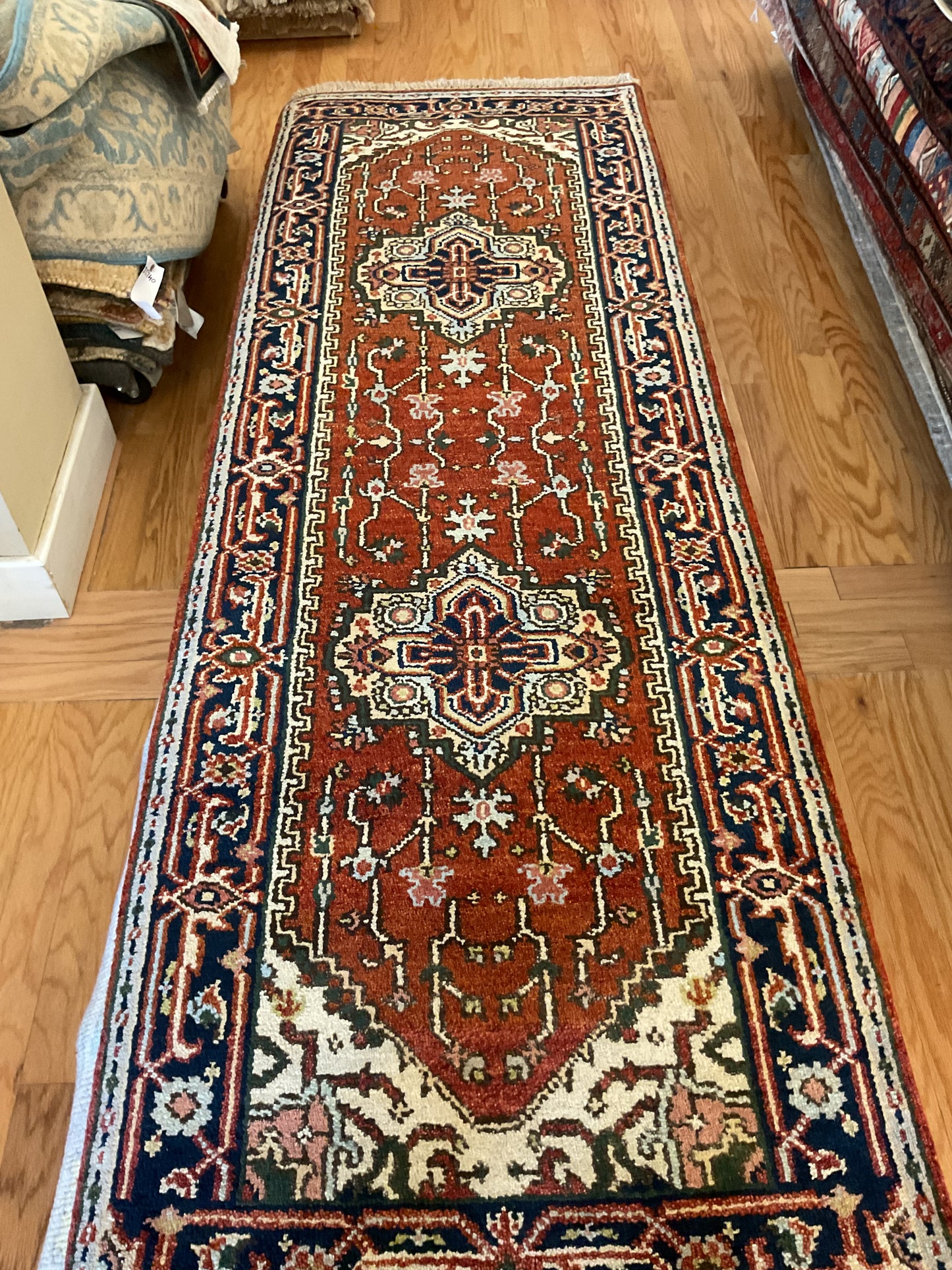 Indian Heriz - 2.7x8.0 - 56-3406