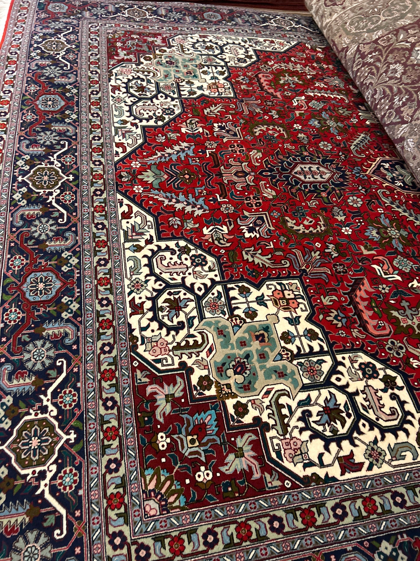 Persian Tabriz Heriz - 8.2x11.7 - MA113592