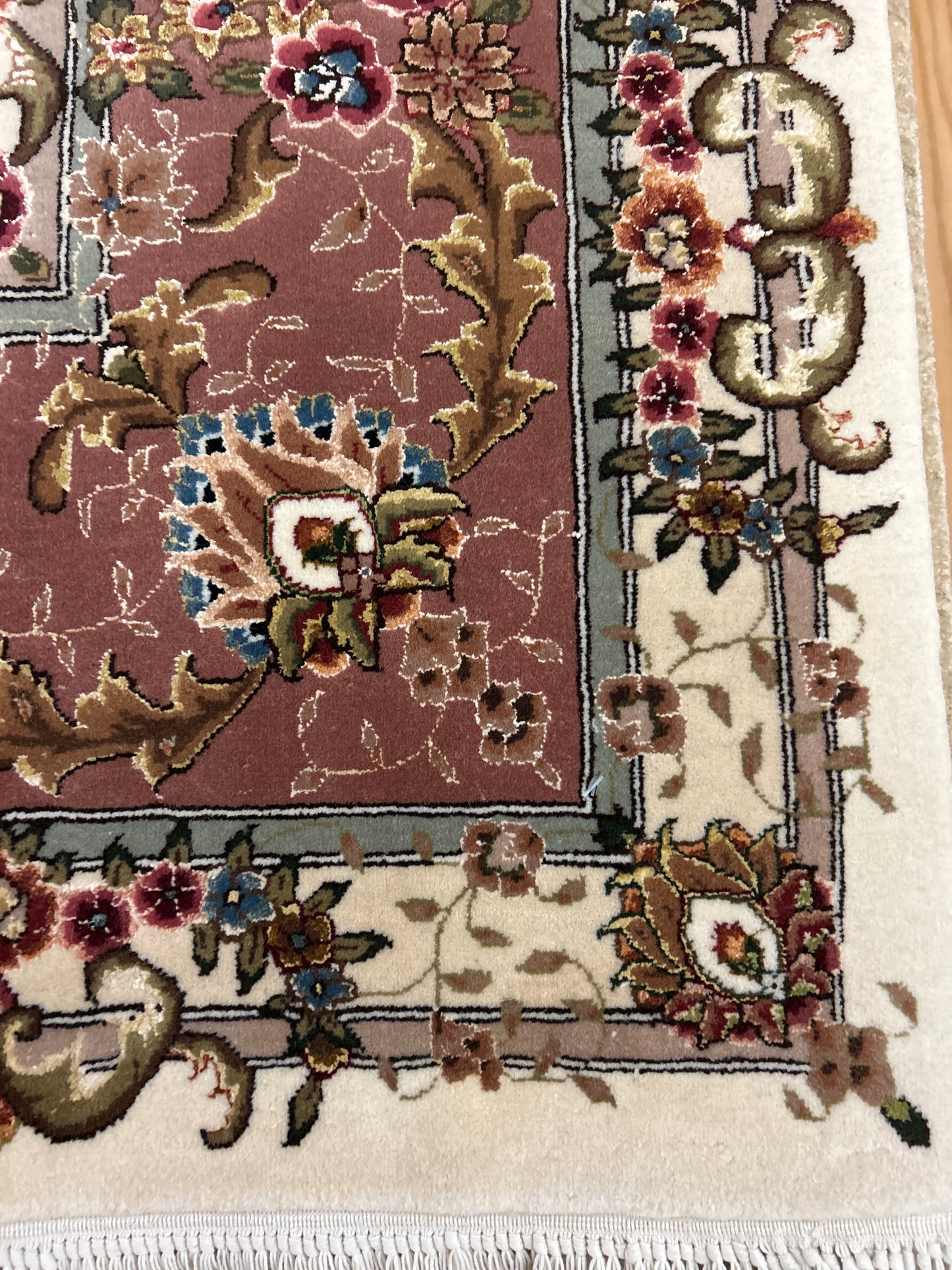 Sino Tabriz W/silk - 7.10x9.9 - 048600047