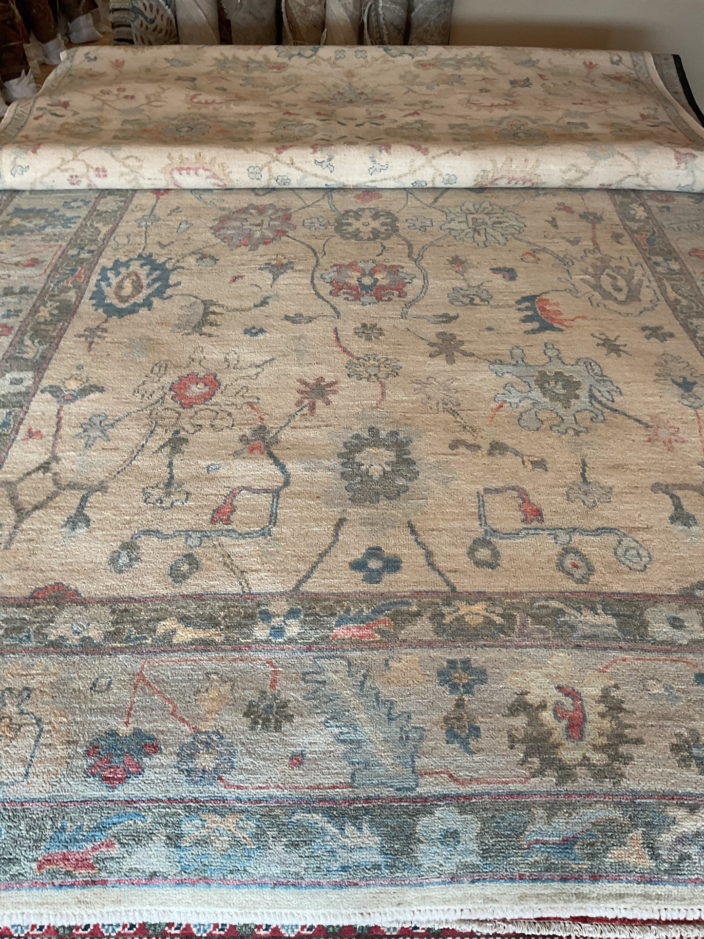 Afghan Oushak - 14.3x10.2 - 964219