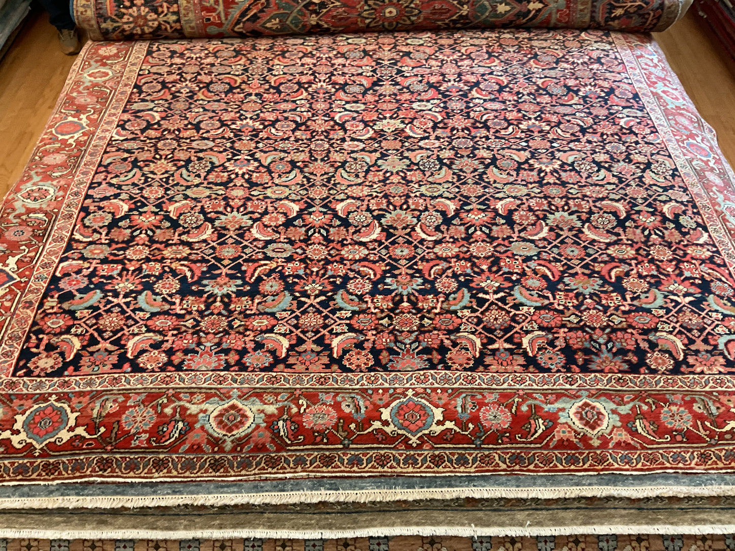 Persian Heriz - 9.5x11.8 - 113433