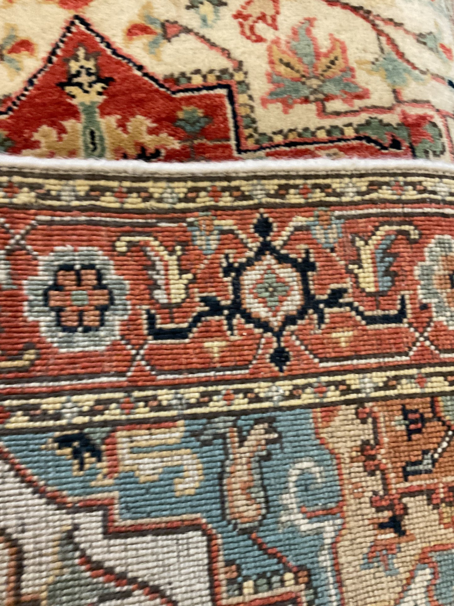 Indian Heriz Serapi - 2.8x6.0 - 5970