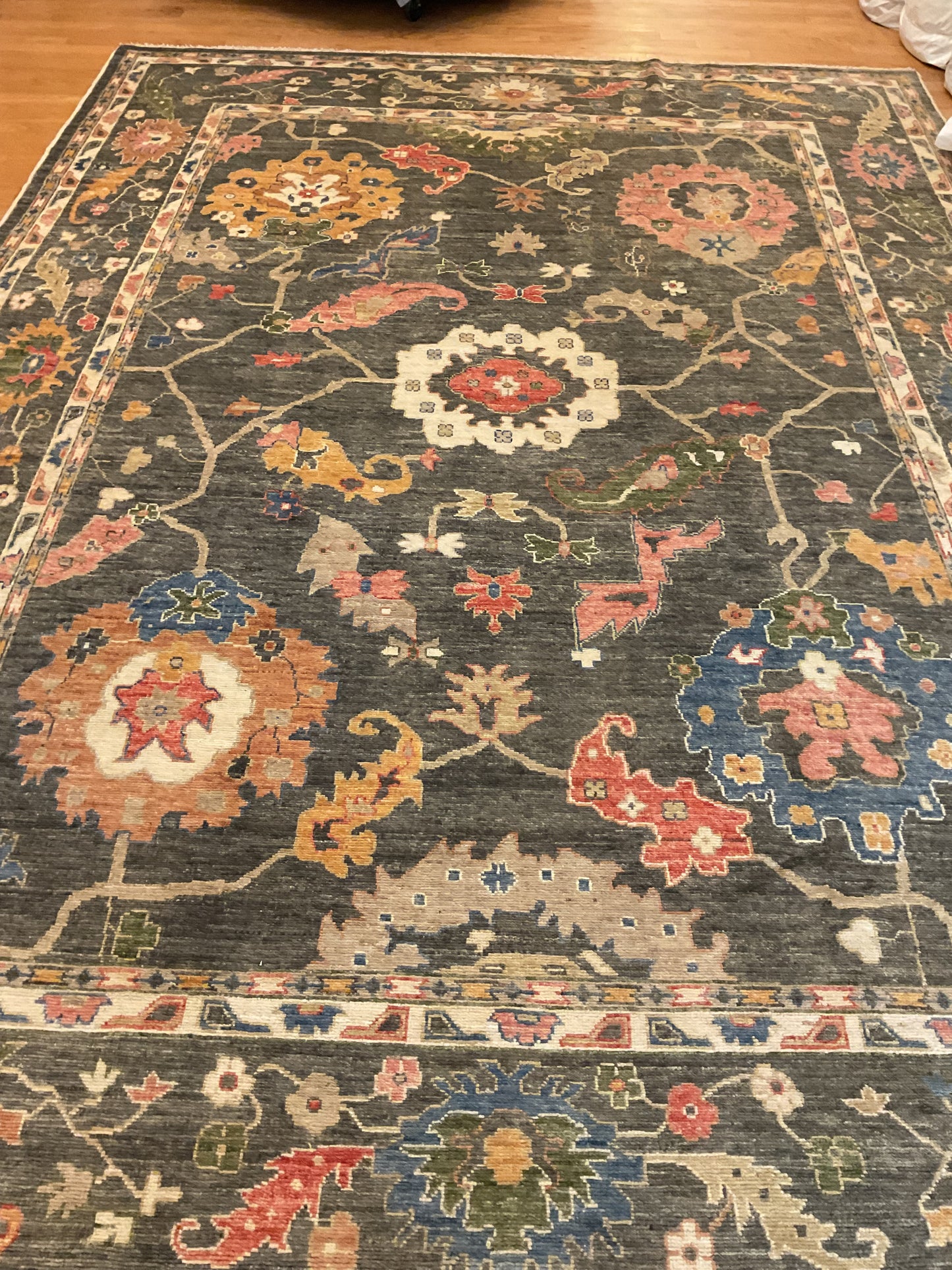 Afghan Oushak- 9.10x13.6 - sh89856