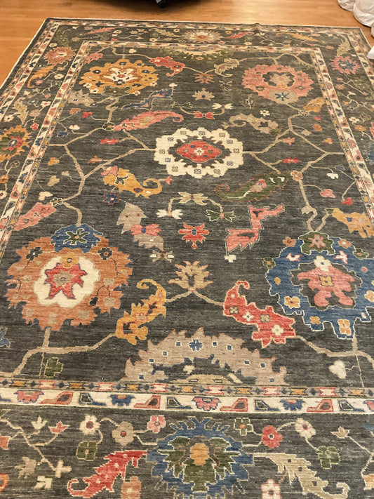 Afghan Oushak- 9.10x13.6 - sh89856