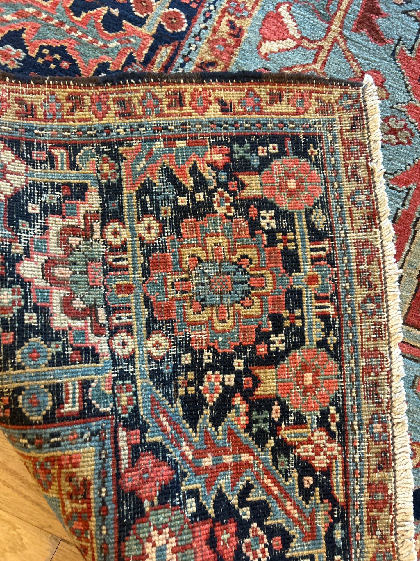 Persian Heriz - 9.5x12.8 - 594773