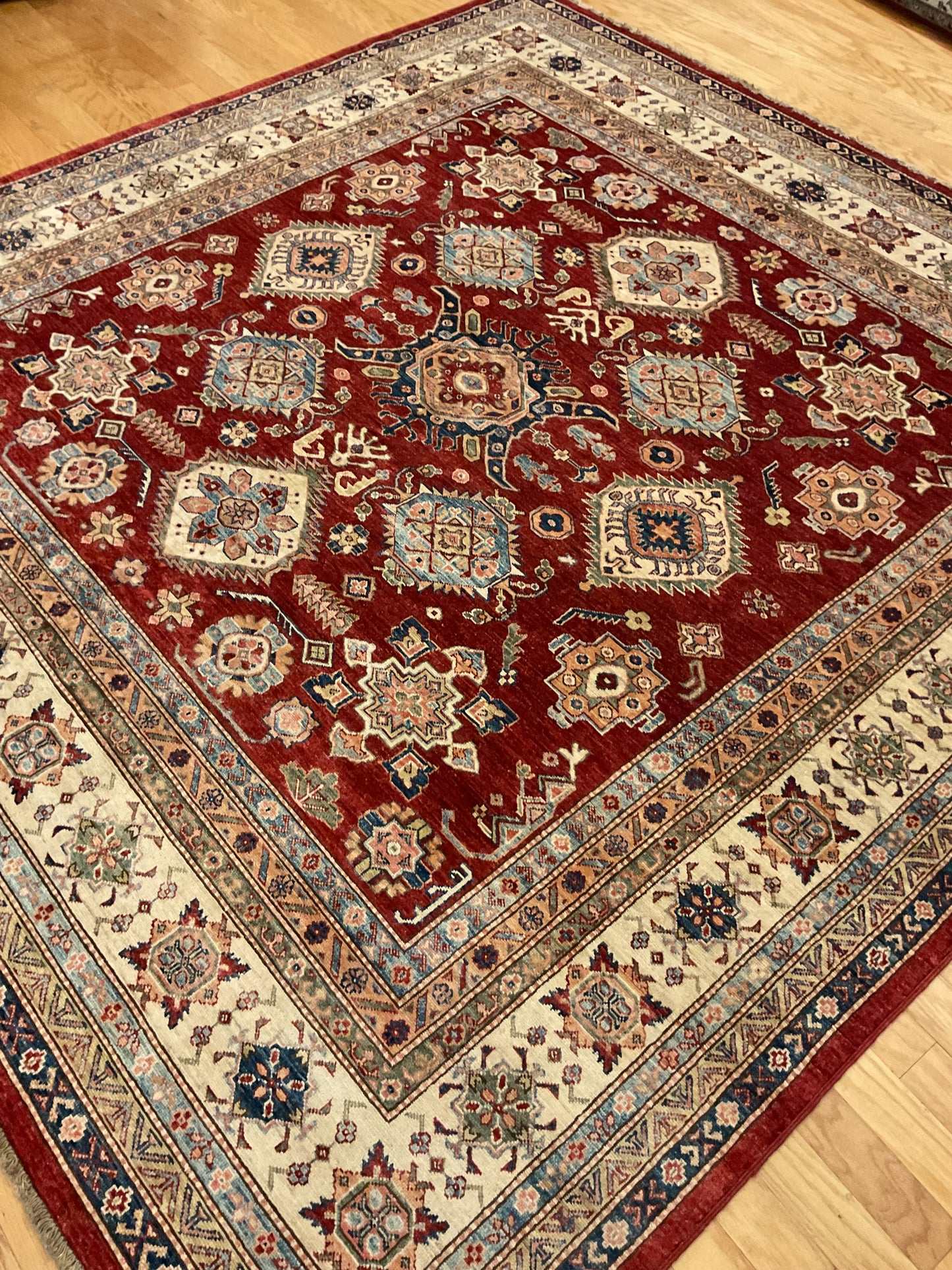 Afghan Kazak - 8.8x8.10 - SH11649