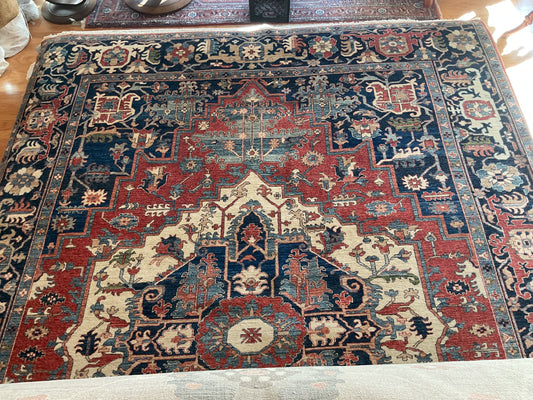 Pakistan Heriz Serapi - 10.3x13.10 - 1886