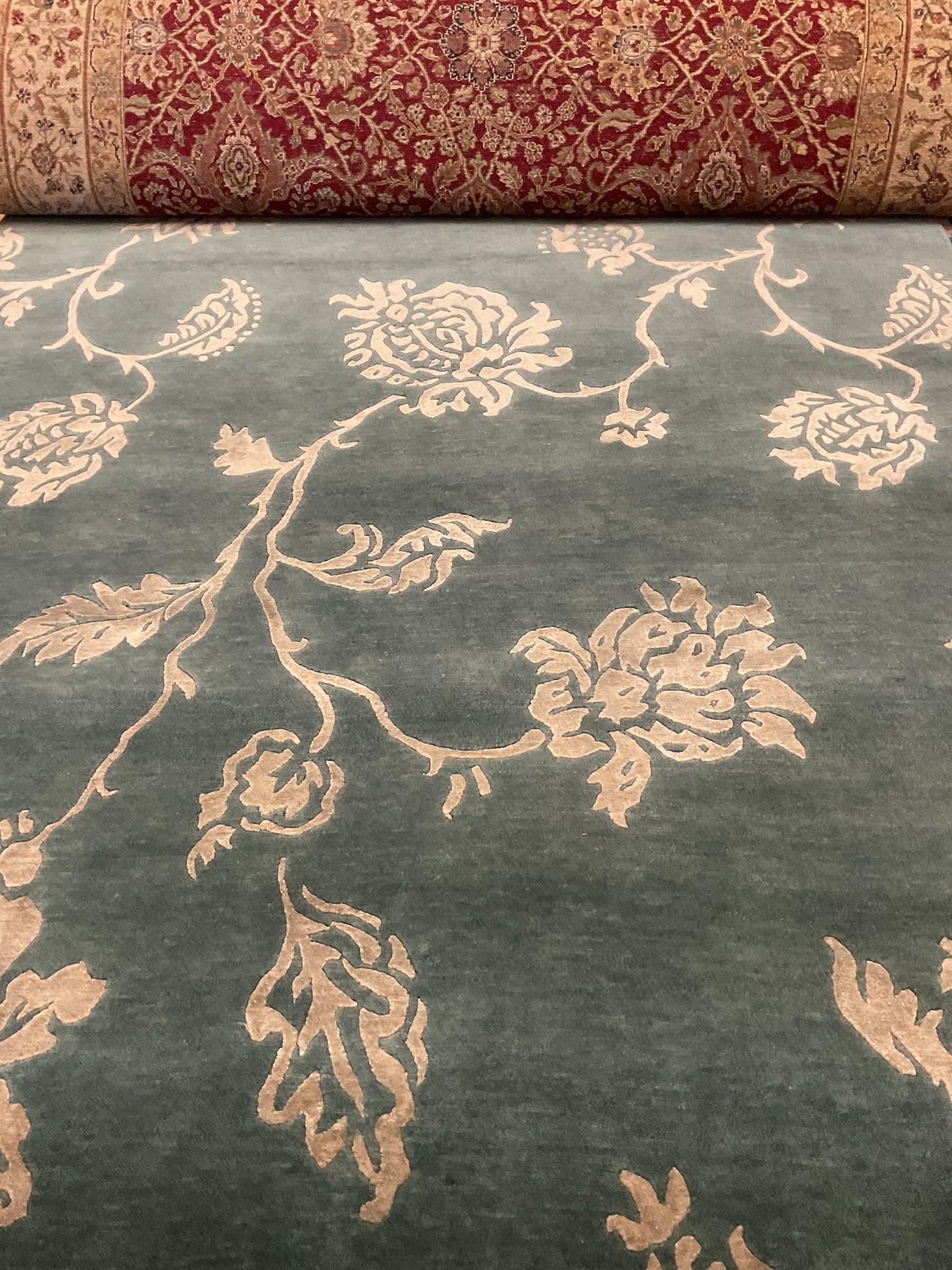 Indo Tibetan W/silk - 5.7x8.6 - 557540