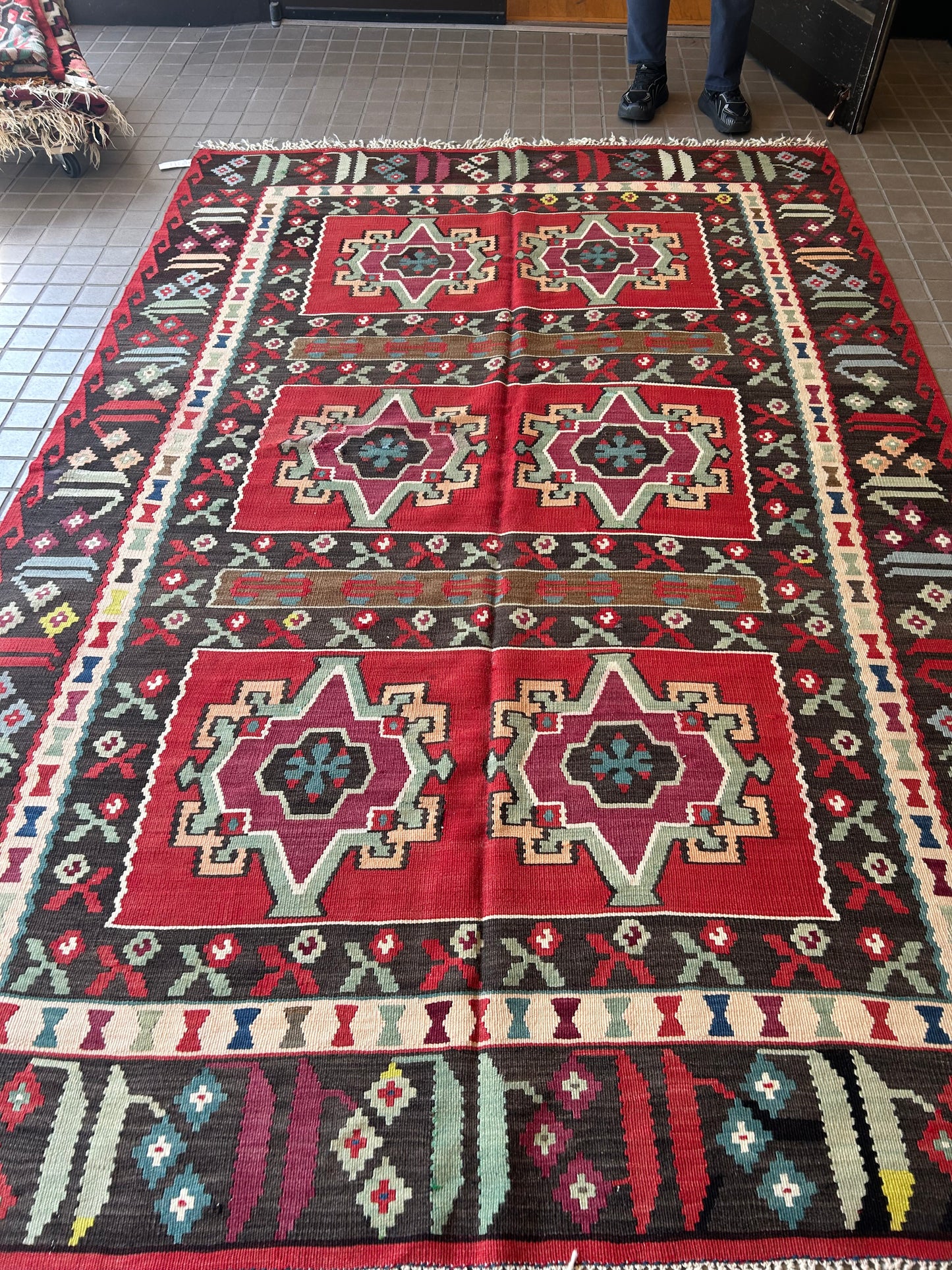 Bessarabian Kilim - 6.10x10.0 - 147066