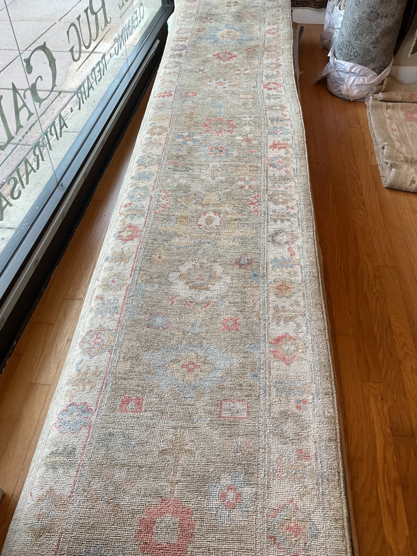 Afghan Oushak - 2.9x13.7 - 71417