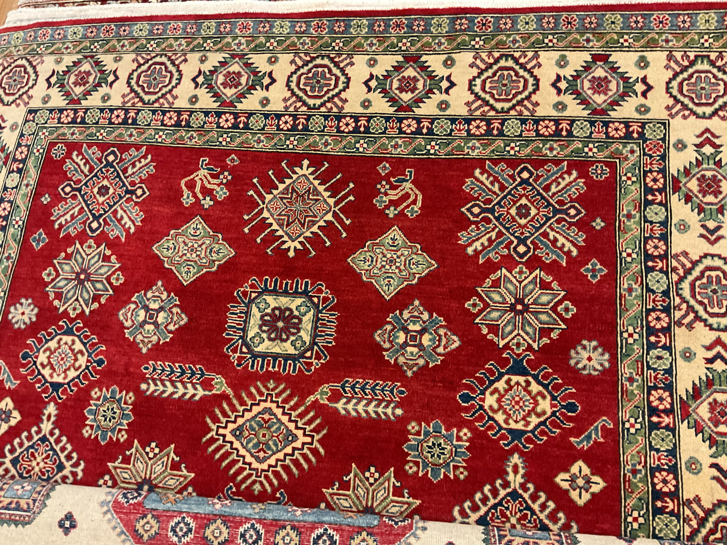 Afghan Kazak - 8.2x10.8 - 349