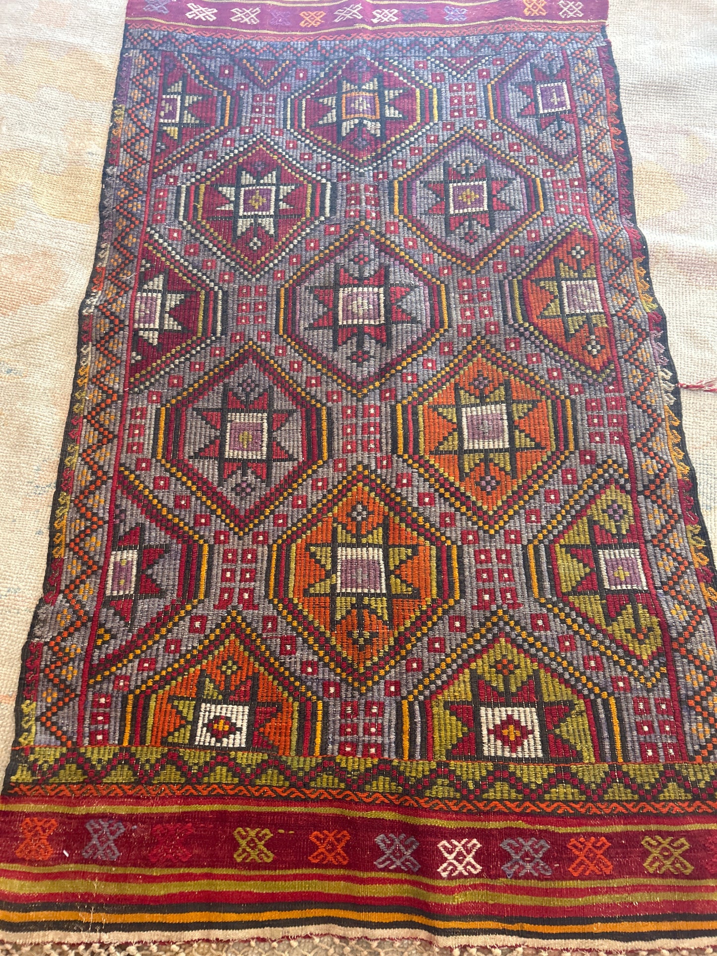 Turkish Kilim - 3.4x5.9 - 65416
