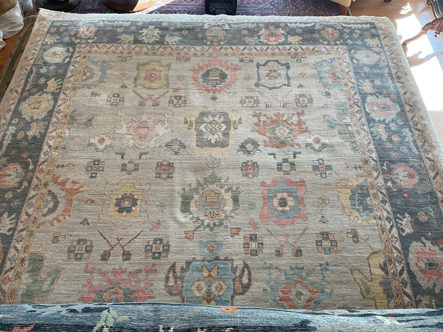 Afghan Oushak - 9.5x14.5 - 04538
