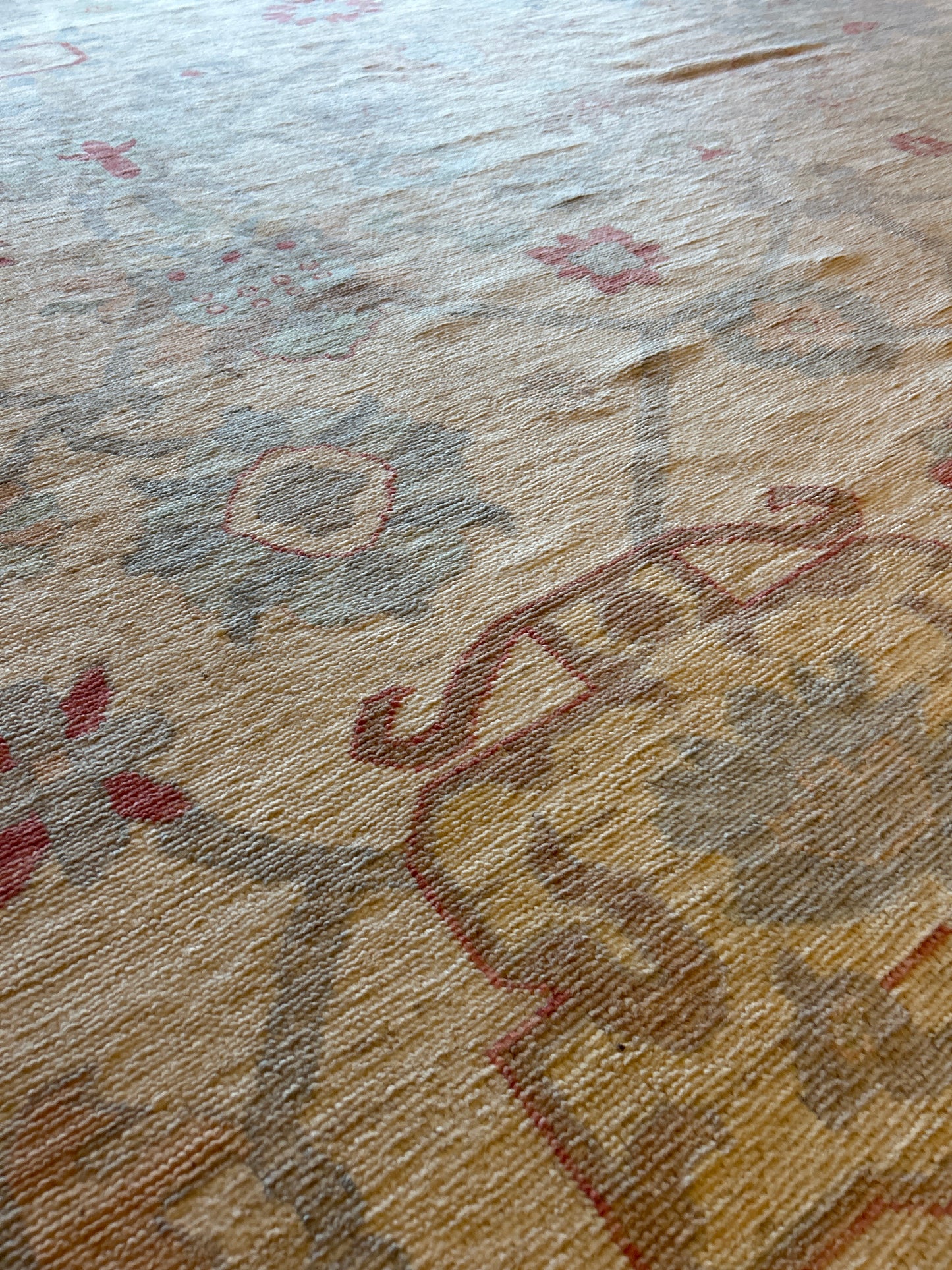 Afghan Oushak - 11.9x15.9 - 71628