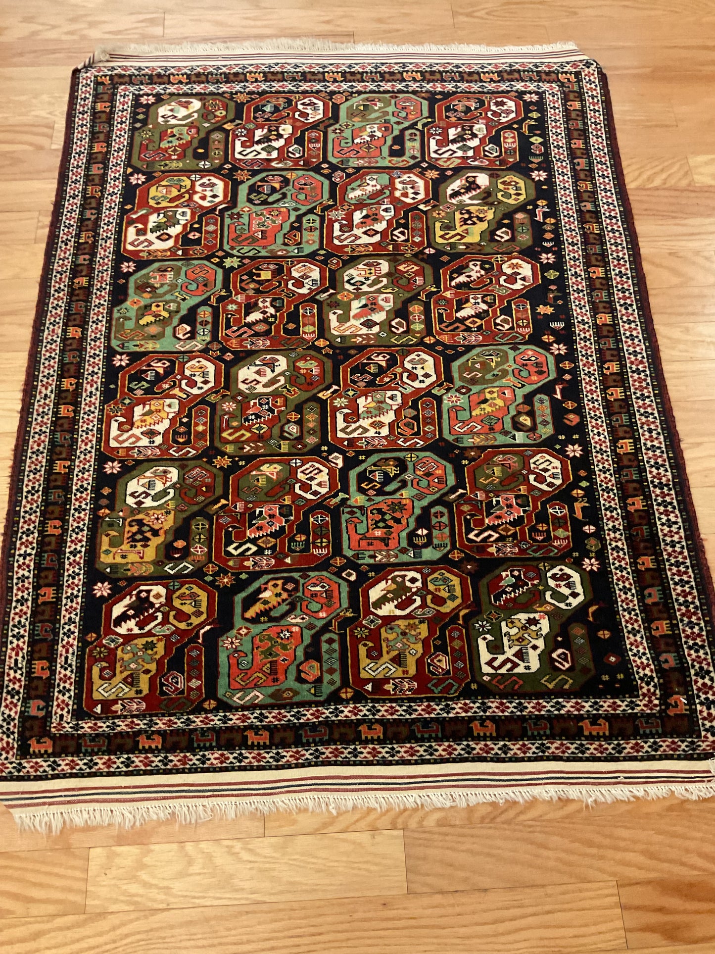 Persian Afshar - 3.6x4.4 - 1994941