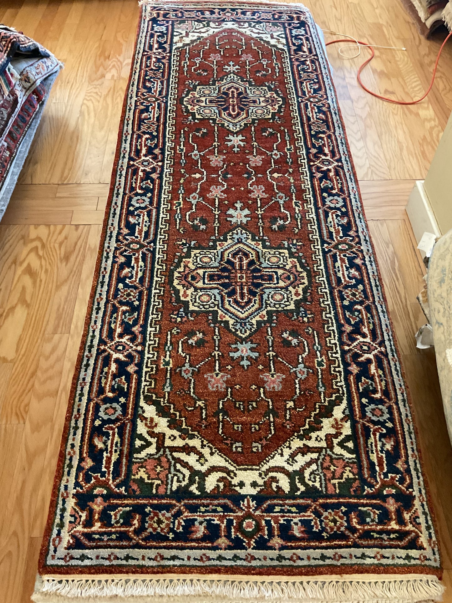 Indian Heriz - 2.7x8.0 - 56-3406