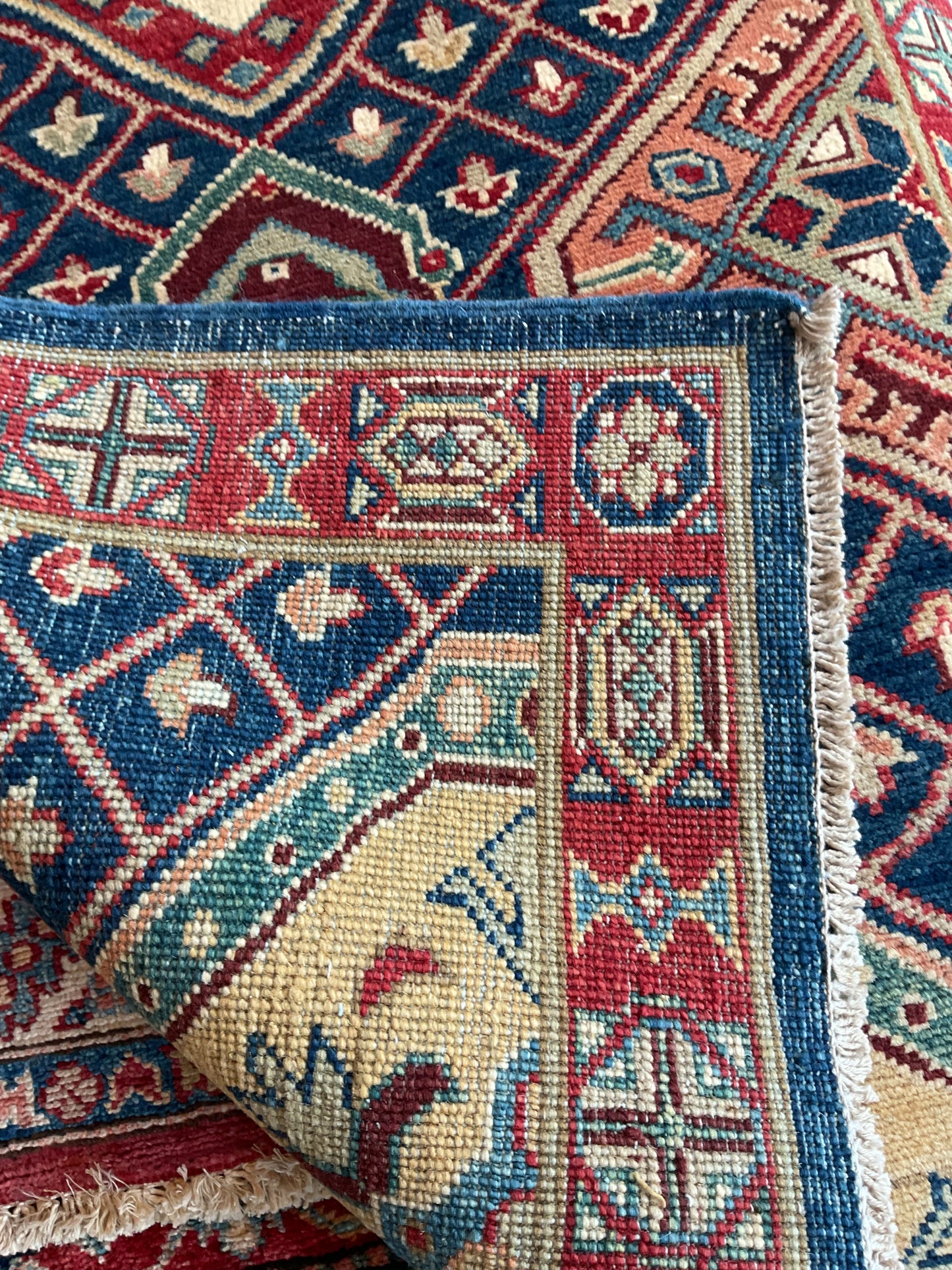 Afghan Kazak - 2.9x11.5 - 196/65