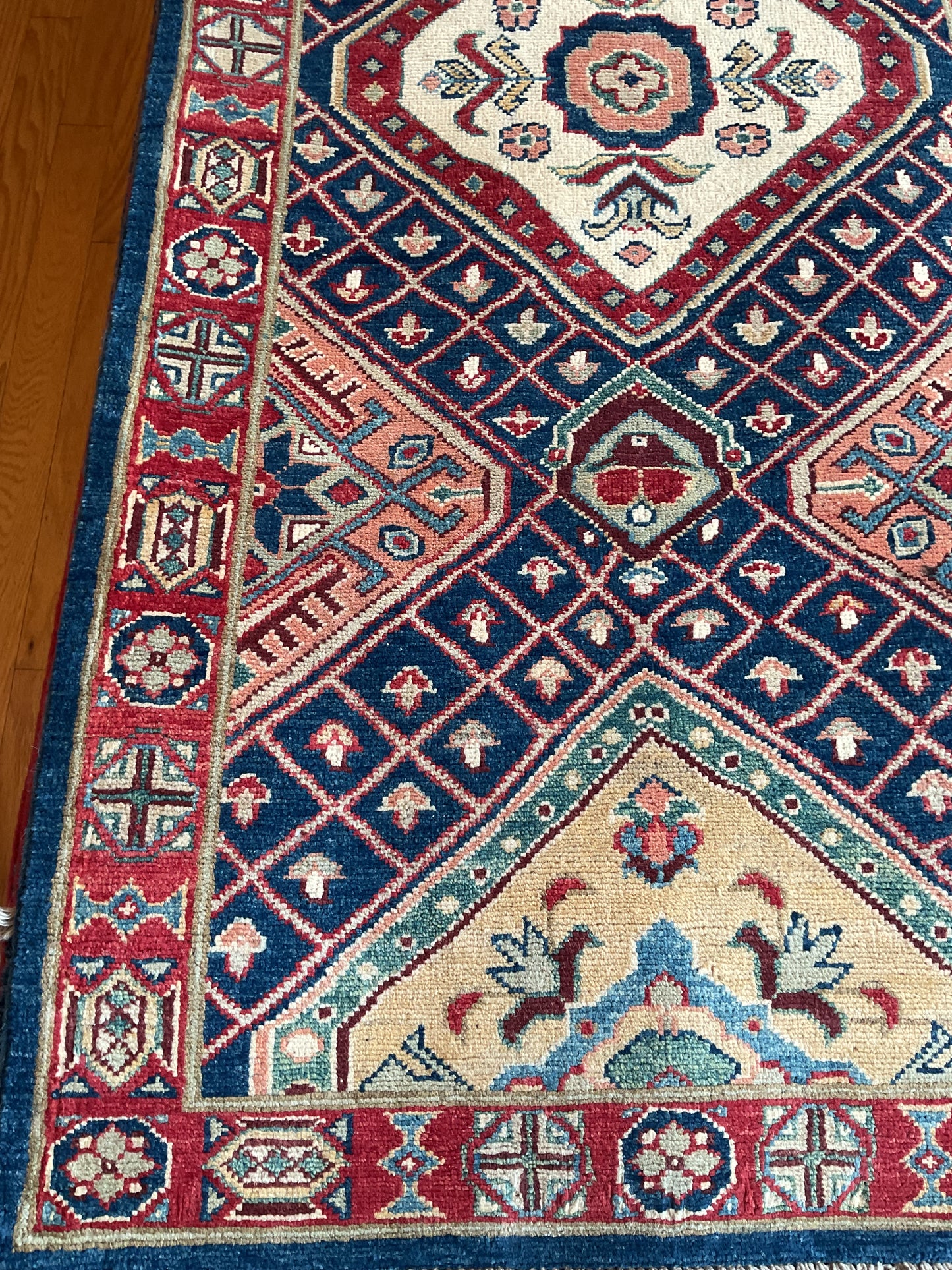 Afghan Kazak - 2.9x11.5 - 196/65