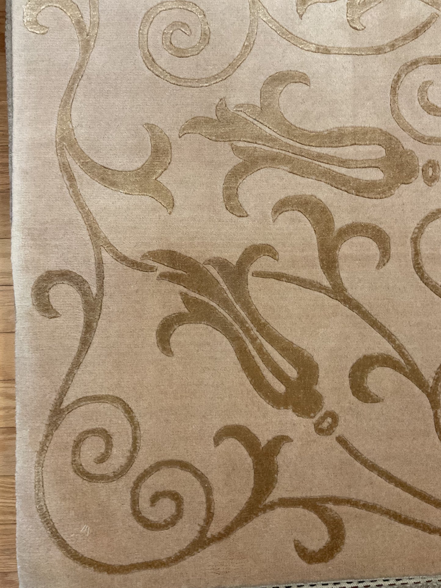 Tibetan Modern W/silk - 6.0x9.0 - I5242