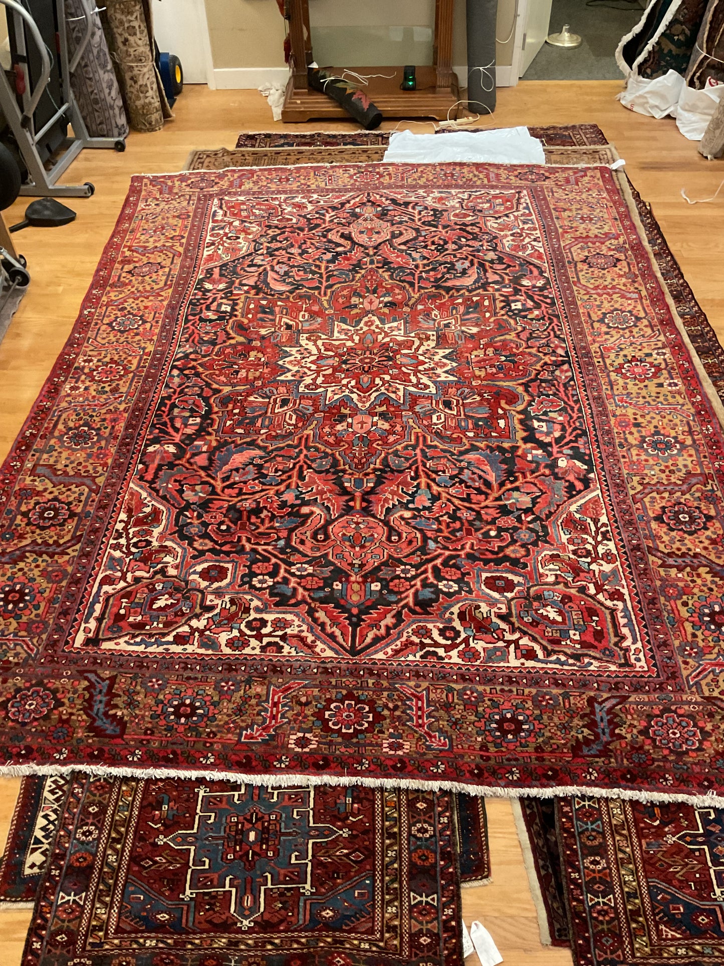Persian Heriz - 9.5x12.8 - MR553