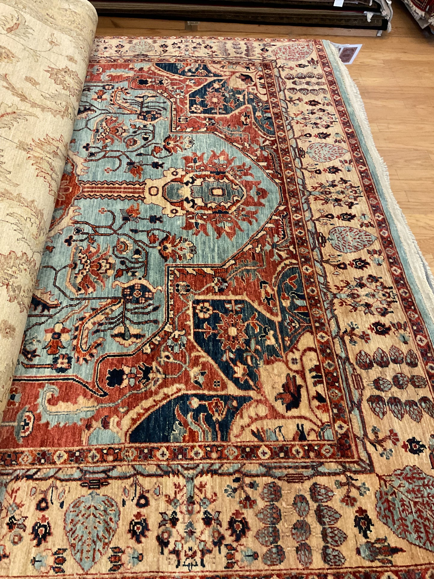 Afghan Serapi - 8.0x10.1 - 231-1