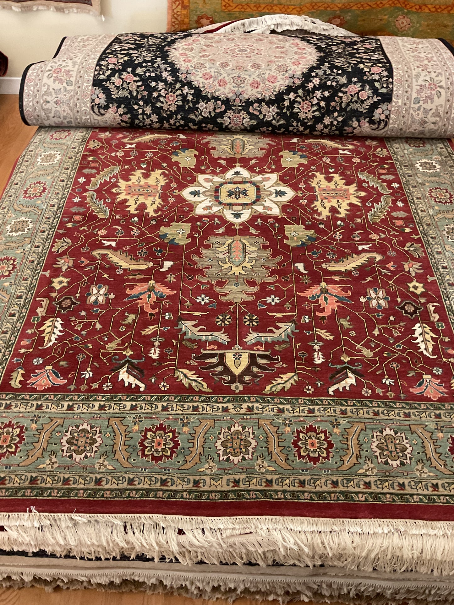 Indian Heriz - 8.0x10.6 - 7693