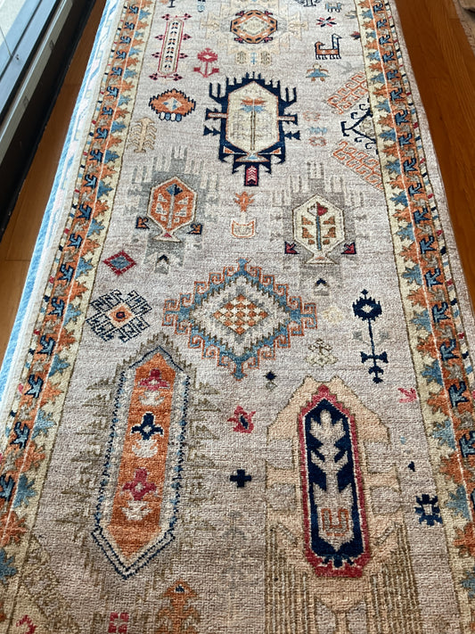 Afghan Turkman - 2.6x11.8 - 74866