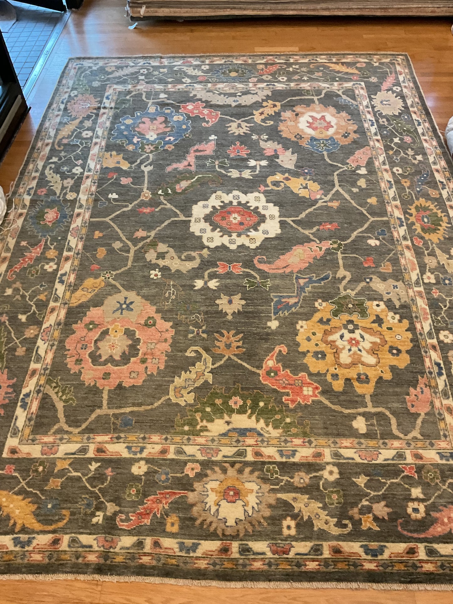 Afghan Oushak- 9.10x13.6 - sh89856