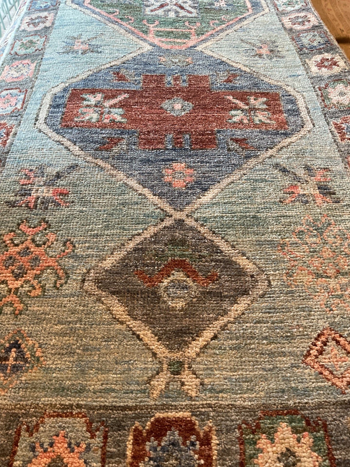 Afghan Oushak - 2.5x9.7 - 04127