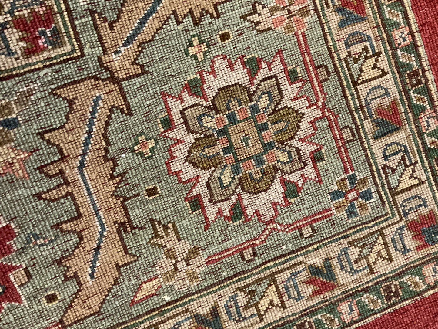 Indian Heriz - 8.0x10.6 - 7693