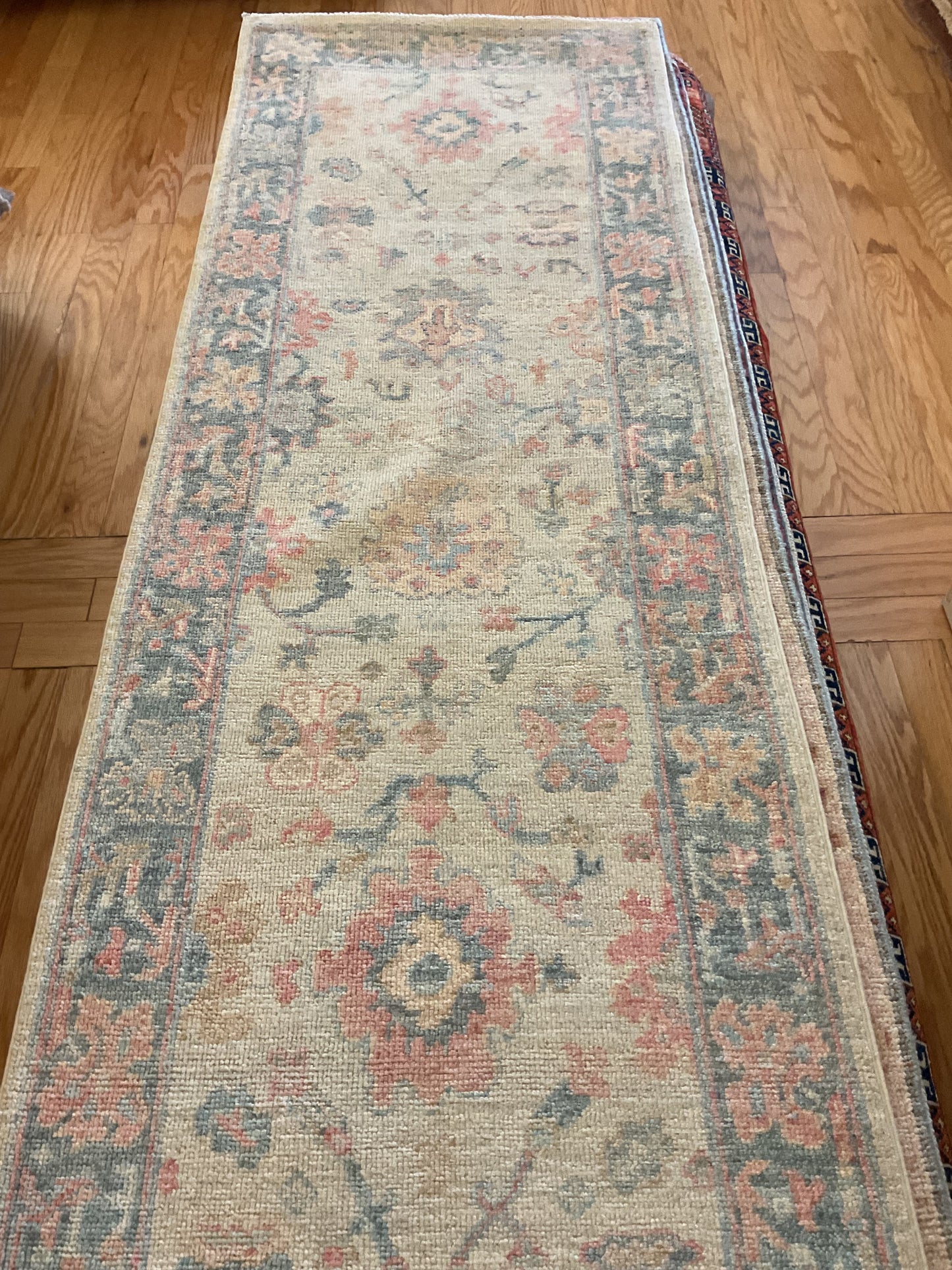 Afghan Oushak - 2.5x8.2 - 12276