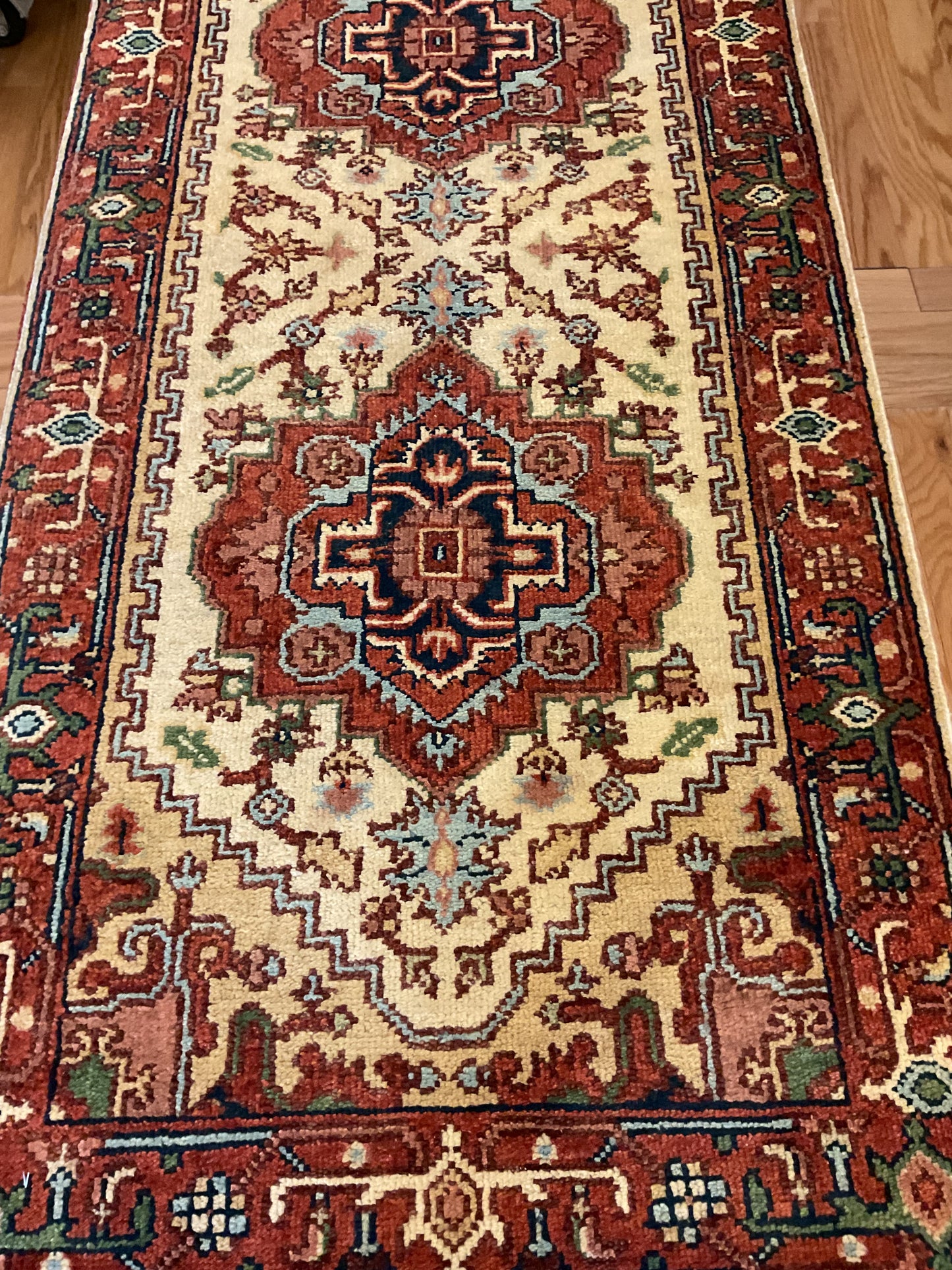 Indian Heriz - 2.7x7.9 - 13547