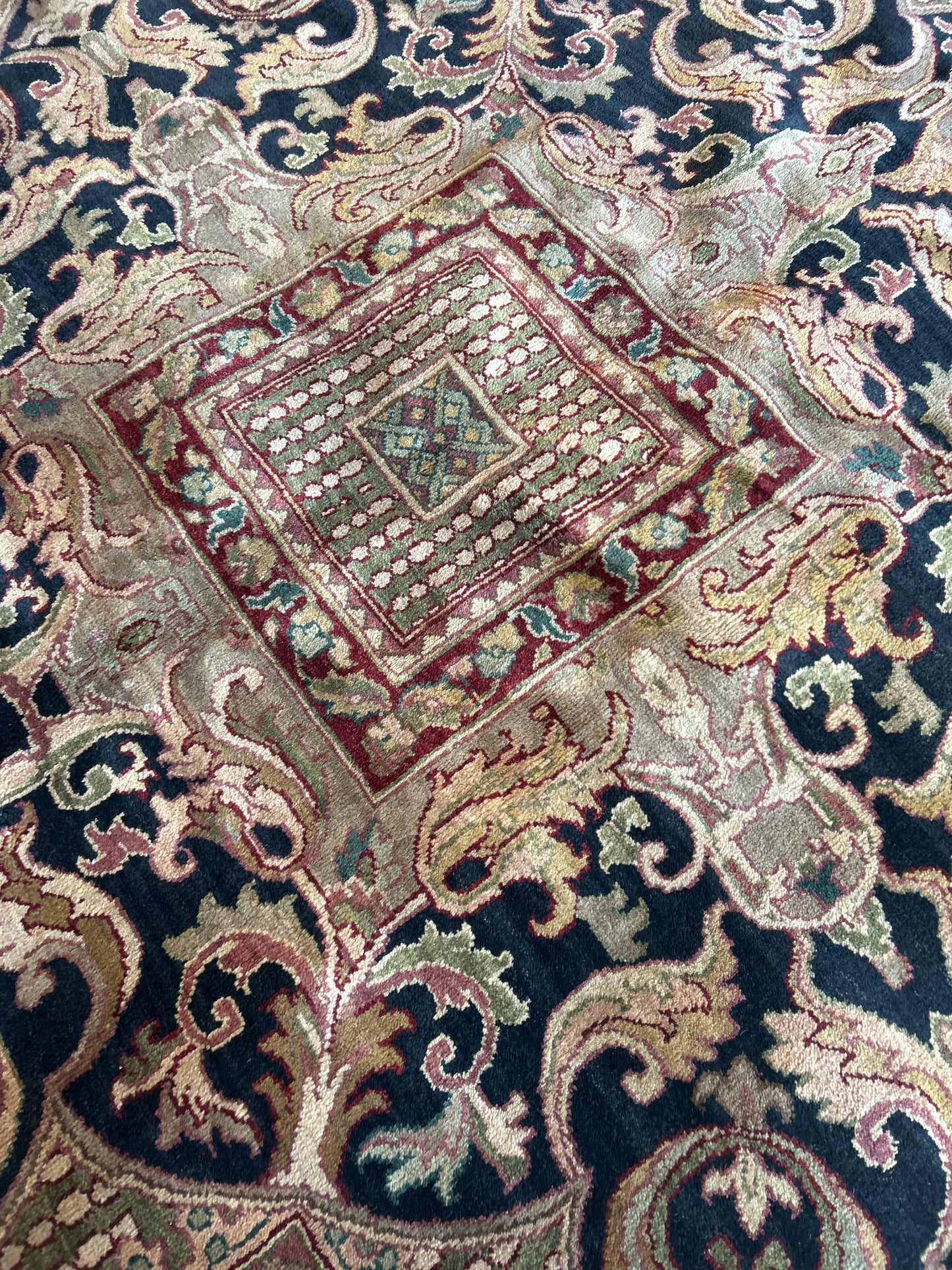 Indian Agra Jaipur - 9.2x9.2 - H4912