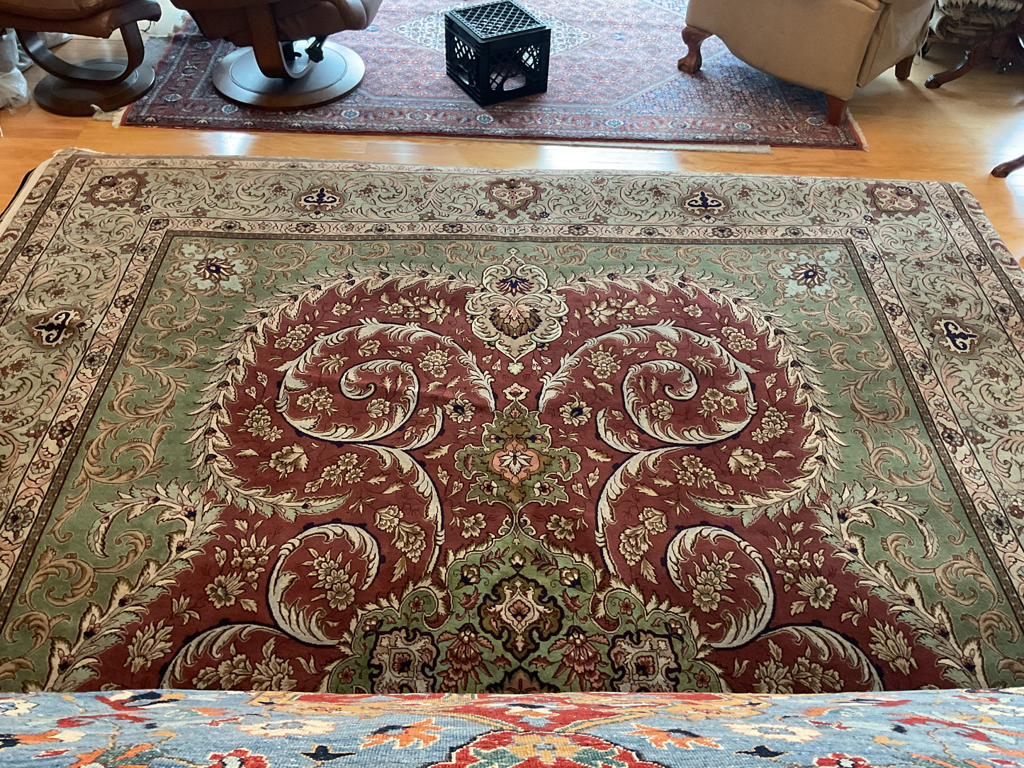 Persian Tabriz - 9.9x13.3 - E3541