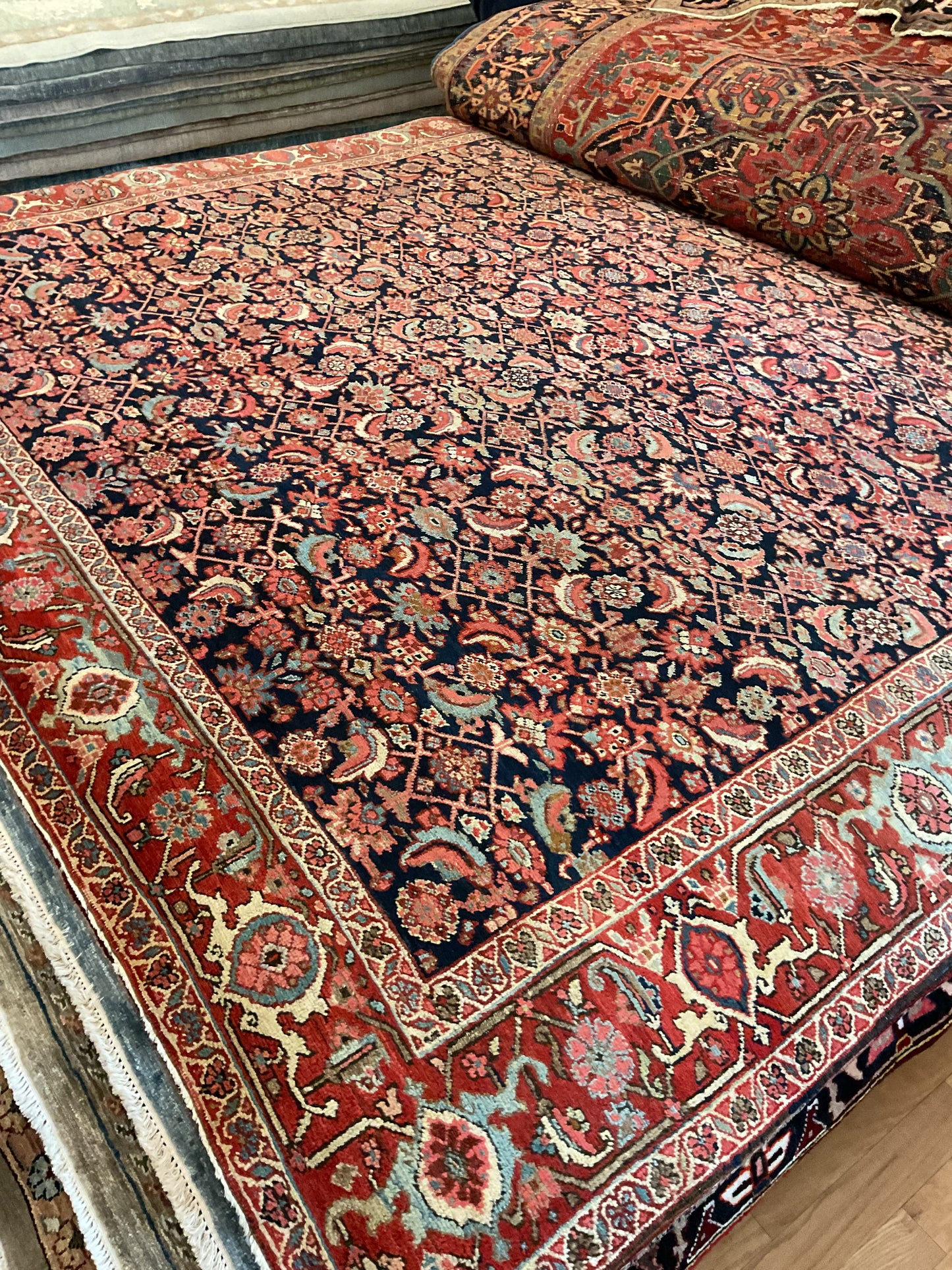 Persian Heriz - 9.5x11.8 - 113433