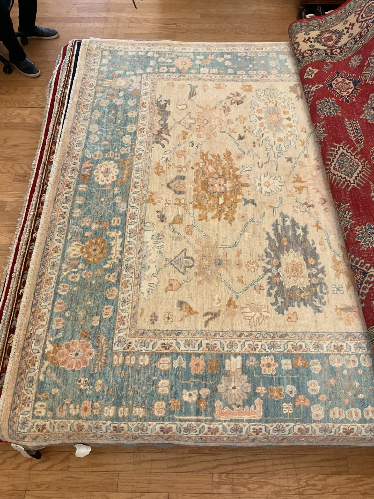 Afghan Oushak - 8.2x9.10 - 3153