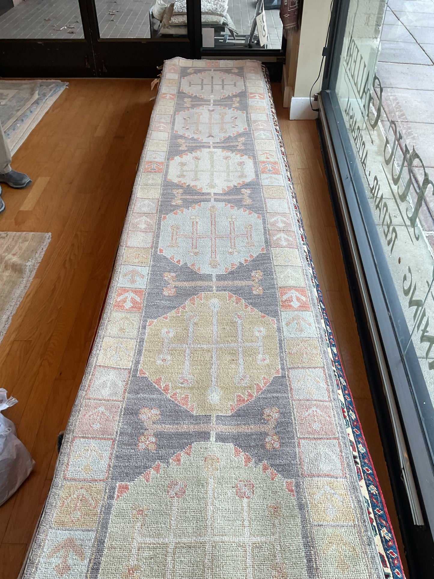 Afghan Oushak - 2.6x13.9 - 3063-1
