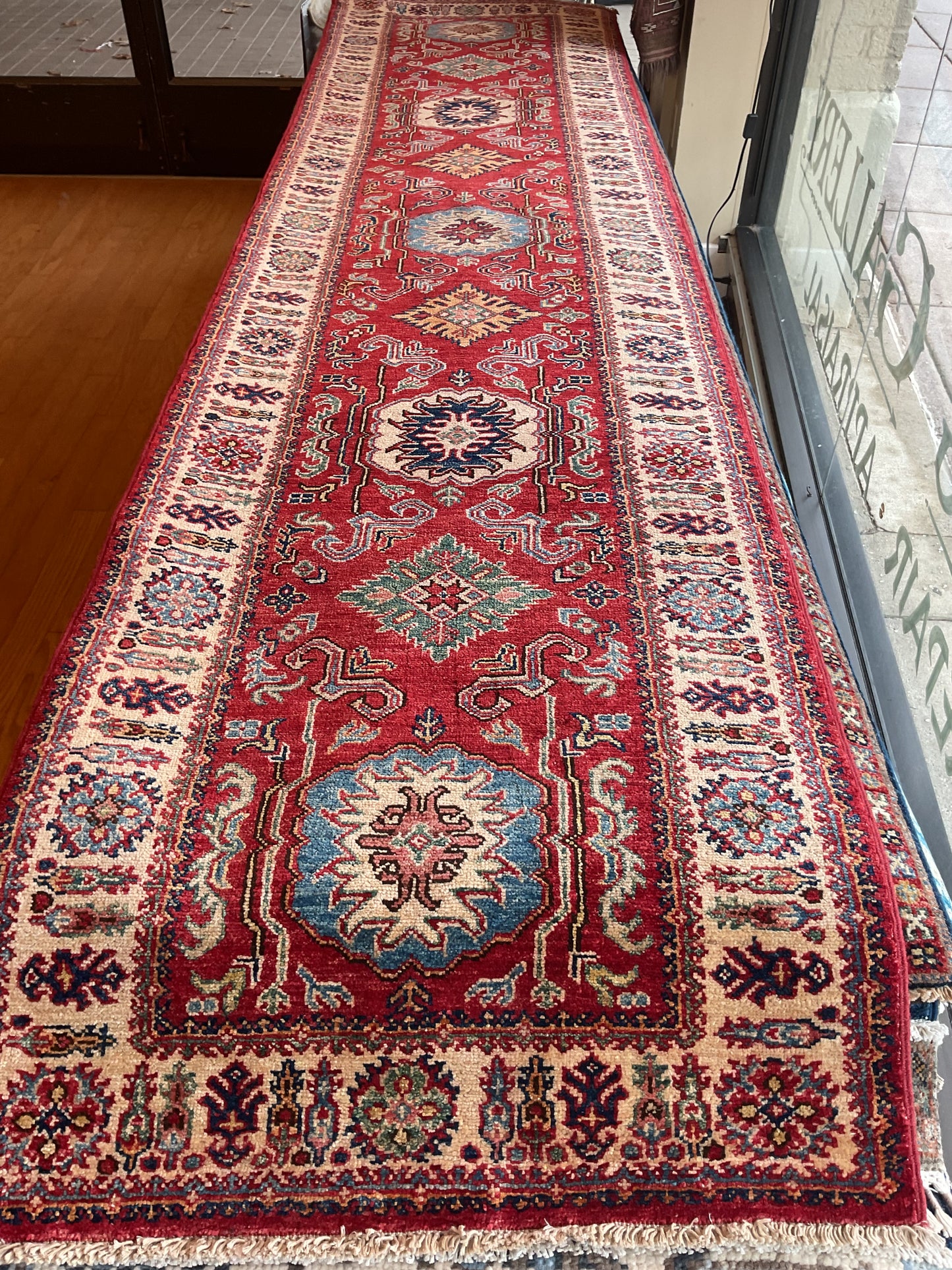 Afghan Kazak - 2.6x10.5 - 31073