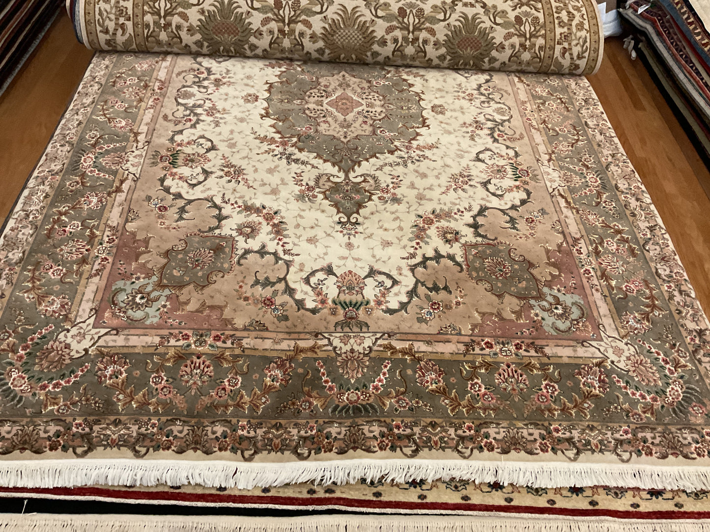 Sino Tabriz W/silk - 8.10x12.0 - 177954