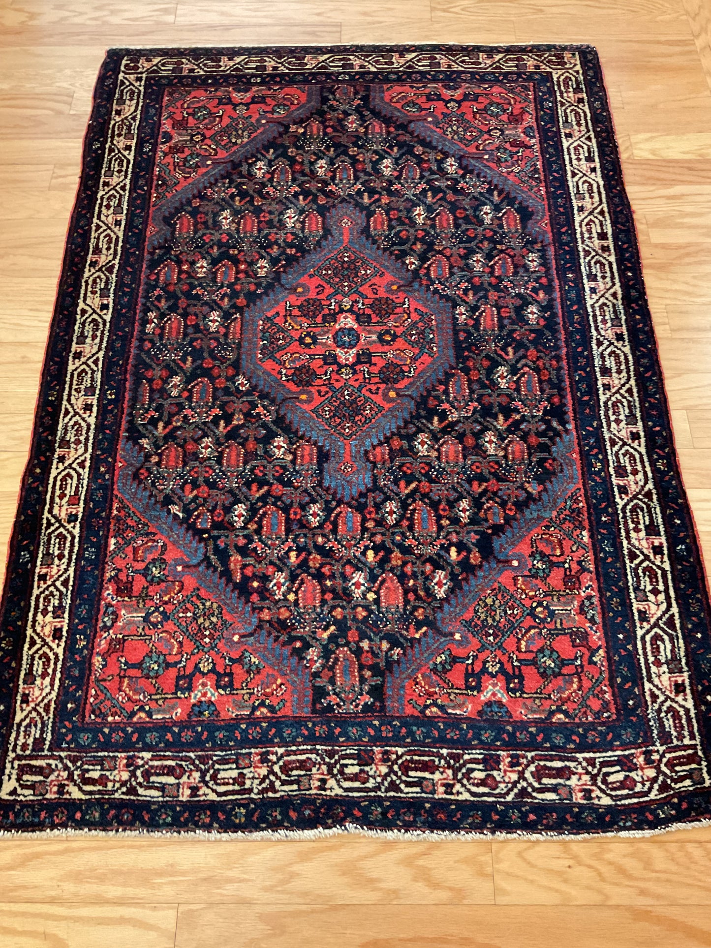 Persian Kurdish Hamadan - 3.7x5.5 - 113490