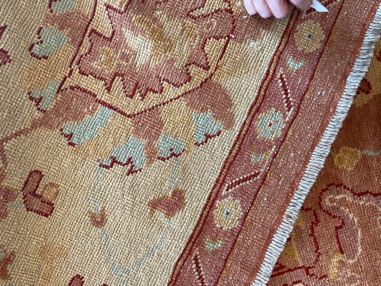 Turkish Oushak - 9.9x14.4 - 071055