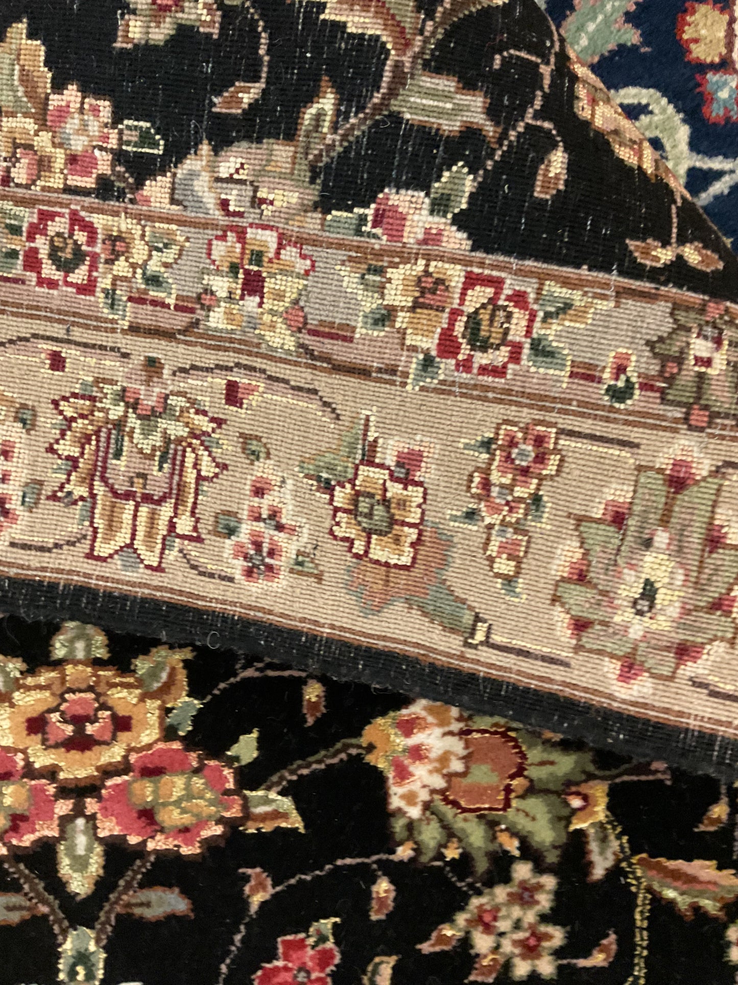 Sino Tabriz W/silk - 2.7x8.0 - 113641
