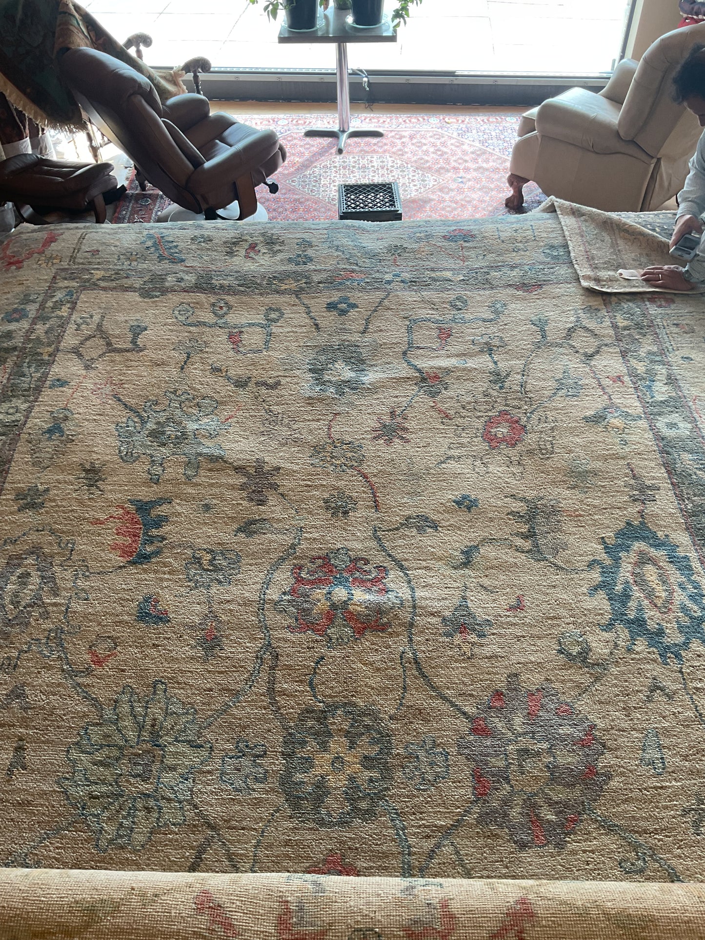 Afghan Oushak - 14.3x10.2 - 964219
