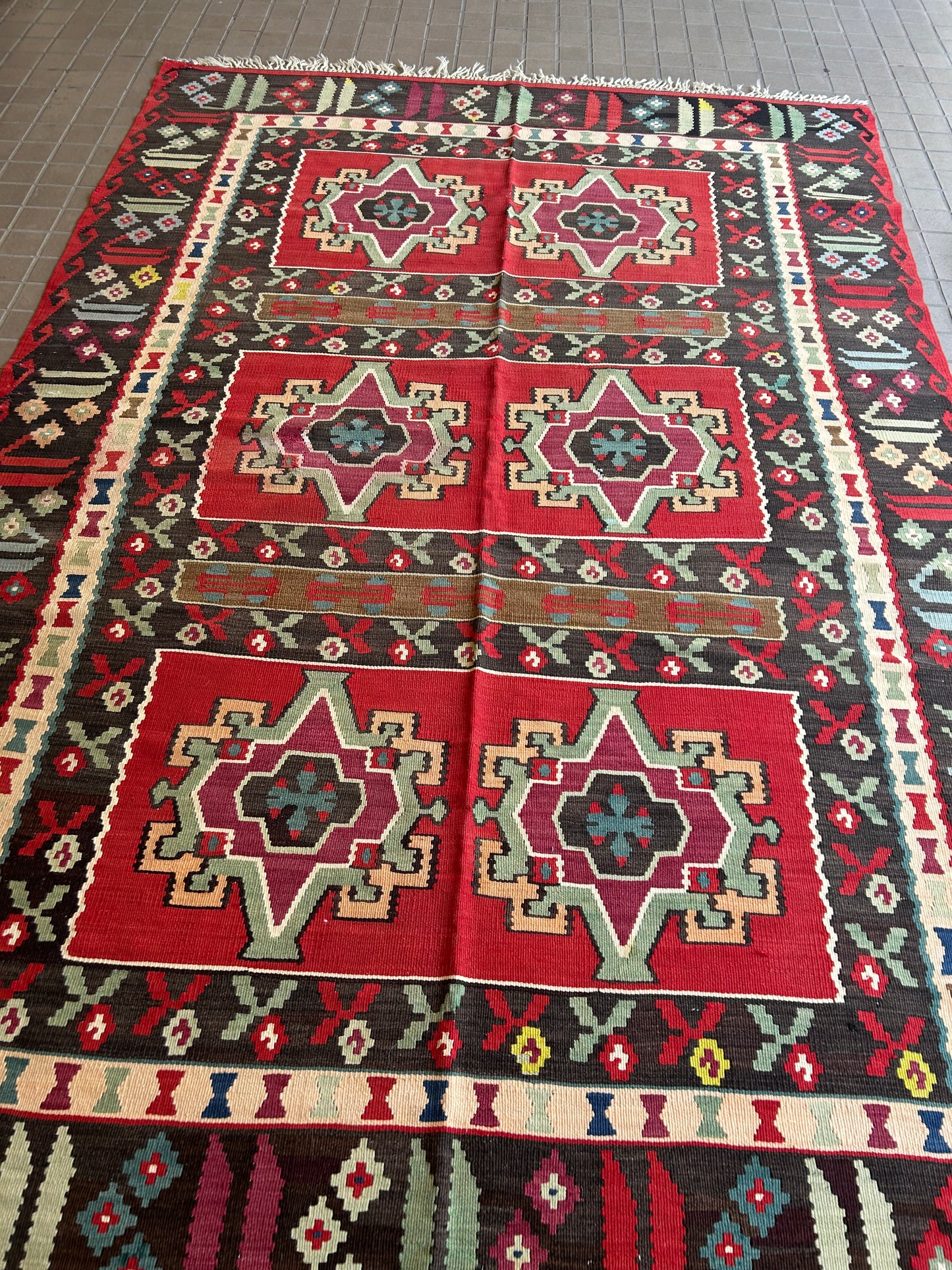 Bessarabian Kilim - 6.10x10.0 - 147066